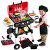 Kids Kitchen Toy Barbecue Grill Playset Cooking Interactive Toys with