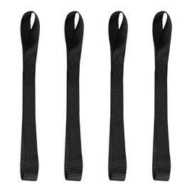 nalaina Tie Down Straps Luggage Belt (Set of 4) Tie Down Belt Fixing Belt Multi-Purpose Tie Down Belt Packing, Bicycle, Bike Fall Prevention, Transportation, Multi-Purpose Construction, Black