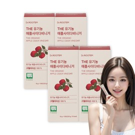 Dr. Ruwetem (현대홈쇼핑)닥터루템 THE 유기농 애플사이다비니거_4박스(60포) ( Hyundai Home Shopping) Dr. Luteum THE Organic Apple Cider Vinegar_4 Boxes (60 Packs)