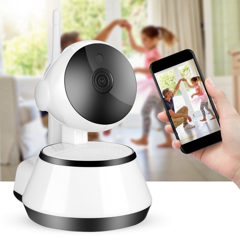 720P WiFi Smart IP Surveillance Camera Wireless IR Night Vision