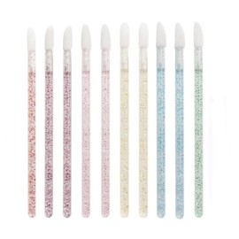 300 Piezas lip brush glitter para labios pestañas, microblading.utencicios para pestañas ,cepillo maquillaje pinceles lipbrush, Lip brush desechable para pestañas ,aplicador de labios desechable,utencicios para pestañas.
