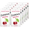 Luden's Sugar-Free Wild Cherry Cough Drops - Pack of 12, 25 Drops Each