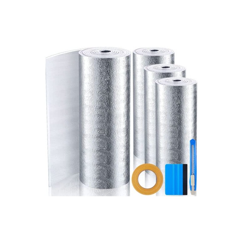 8 Pcs 24'' x 48" Garage Door Insulation KIT Set