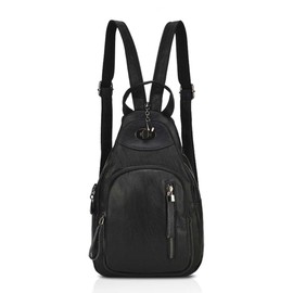 NICOLE&DORIS fashion brand girls backpack new MINI backpack Small fresh style, practical and convenient Washed Dark Blue