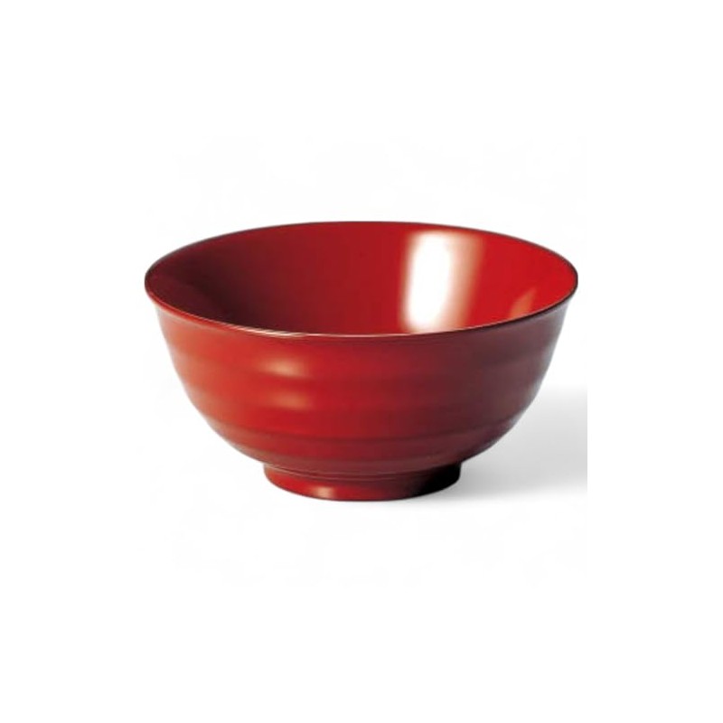 J-kitchens PID-528459 Lacquer, Rice Bowl, Wooden, Solid Surface, Lacquer, Hand-Painted,