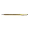 Pentel K110 Dual Hybrid Dual Metallic Metallic Gel Rollerball Pen