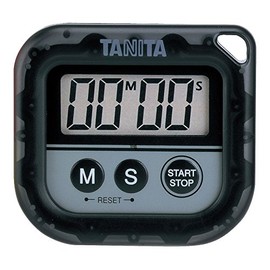 tanita Washable Timer 100 Minutes Total Black TD – 376 – BK