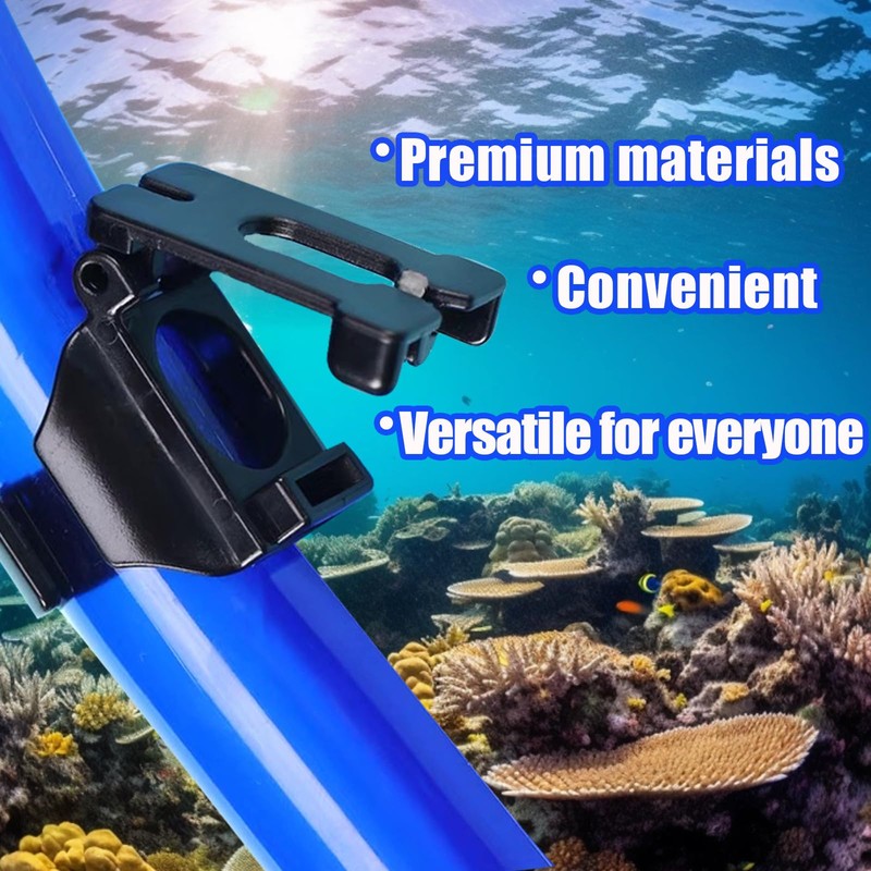 2 Pack Snorkel Clip Universal Plastic 25mm Snorkel Holder Snorkel