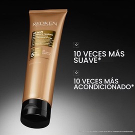 REDKEN All Soft Moisture Restore Leave-In Treatment | Hyaluronic Acid Primer| Hair Treatment for Dry and Brittle Hair | Humidity, Heat and Frizz Prote