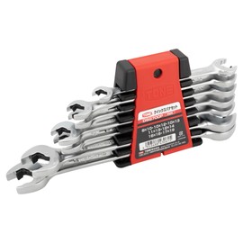Tone DSQ700P Quick Spanner Set, Red, 7 Pieces