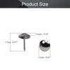 MroMax Upholstery Nails Tacks 0.43" Head Dia Iron Modern Style