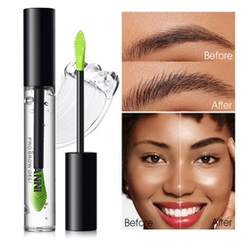 3D Eyebrow Gel, Long-Lasting Hold Clear Setting Gel, Clear Setting Wax for Brow Styling, Eye Brow Setting Wax for Natural-Looking
