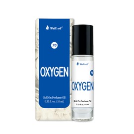 Well's Oil Roll-On Perfume Oil (Oxygen) | Long-Lasting | Paraben-Free | 0.33 Fl Oz / 10 ml