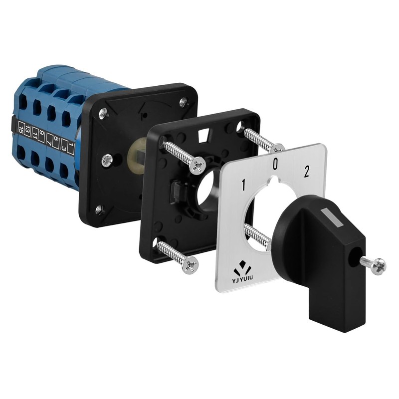 YJYUIU, Universal Cam Switch, Rotary Switch, YJUW3420 Toggle Switch 660V,