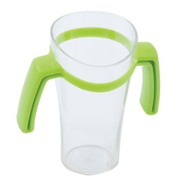 NRS Healthcare Nosey Cup with Handles - CLEAR, Transparent