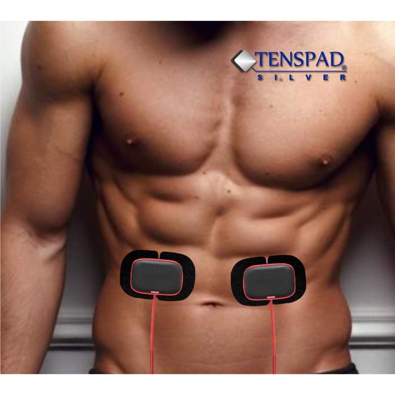 TENSPAD SILVER Set of 4 Double Electrodes for Sport-Elec Devices