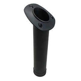 White Water Nylon Flush Mount Rod Holder (50100B - Black)