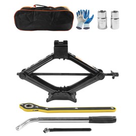 UBOG Car Jack,Car Jack and Stand Kit,Scissor Jack,Car Accessories Tire Changing Kit,Car Jack Kit,Scissor Jack for Car Kit with Tire Wrench,Universal Tire Change Car Emergency Kit for Car SUV