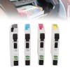 Ink Cartridges Compatible Refill Replacement With Permanent Chip 4 Colors