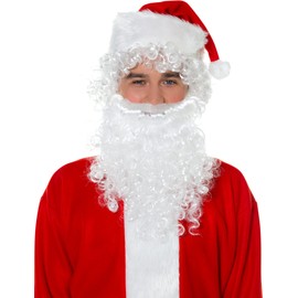 Palamon Santa Claus Classic Wig And Beard Set Costume Accessory