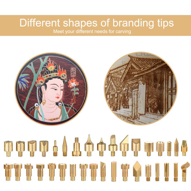 Carved Electric Soldering Iron Kit Pyrography Tool Pyrography Tool