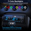 Wistrue RDS Car Radio Bluetooth Hands-free, 9-24V Car Stereo Bluetooth