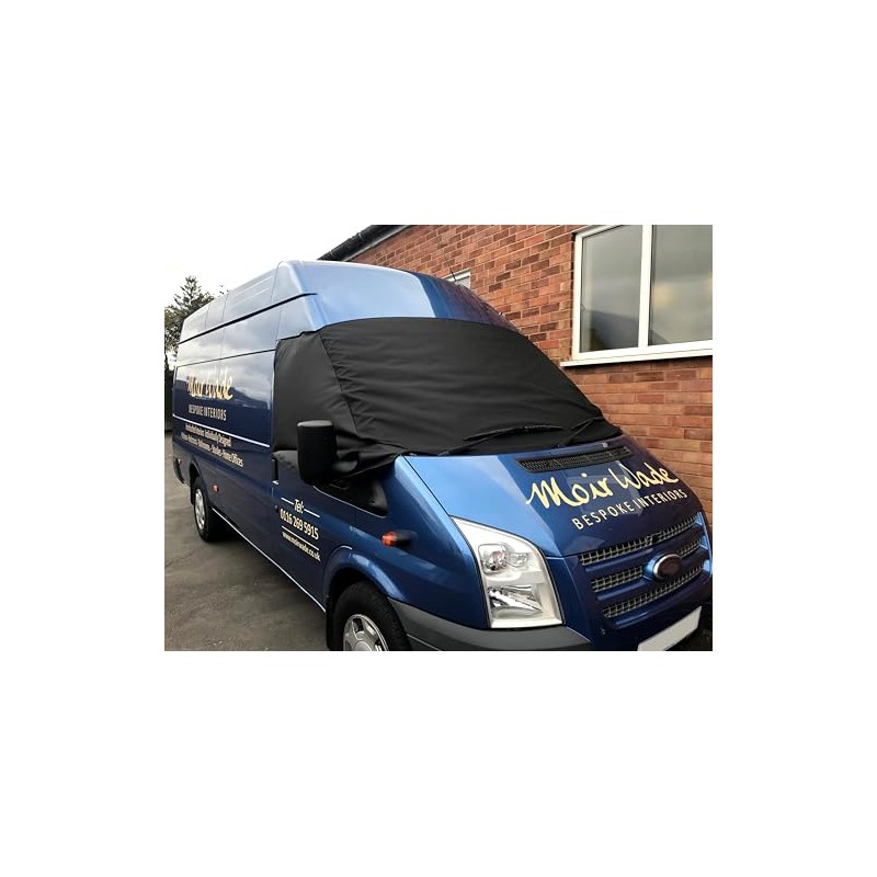Transit MK7 Front Window Screen Cover Black Out Blind Frost