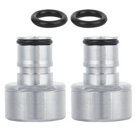 Quick Disconnect Conversion Kit Ball Lock Post Keg Coupler Adapter for Home Brewing Beer Kegging System