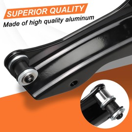 AUFER Black 4 Point Docking Hardware Kit Compatible with for Touring Street Glide Electra Glide Road Glide Road King 2014-Later