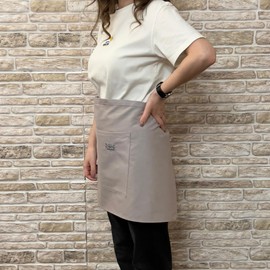 makemake Tools | Split-Leg Waterproof Unisex Pottery Apron for Pottery Artist | Ceramic Coveralls | Claypron | Florist Gown (Waist Grey)