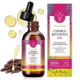 Cyperus Rotundus Oil, 2026 New Natural Cyperus Rotundus Oil for Hair Removal, Reduces Unwanted Hair Growth, Moisturizes & Soothes Skin, Shrink Pores, Reducing Body Hair Growth