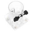 Router Trimmer Base, Router, Woodworking Trimmer Router Transparent Plastic Base