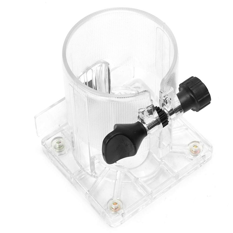 Router Trimmer Base, Router, Woodworking Trimmer Router Transparent Plastic Base