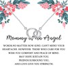 TGBJE Miscarriage Gifts Mommy Of An Angel Necklace Pregnancy Loss