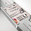 Tescoma flexispace Tool Rack Drawer, White, 7.4 X 4.9 X