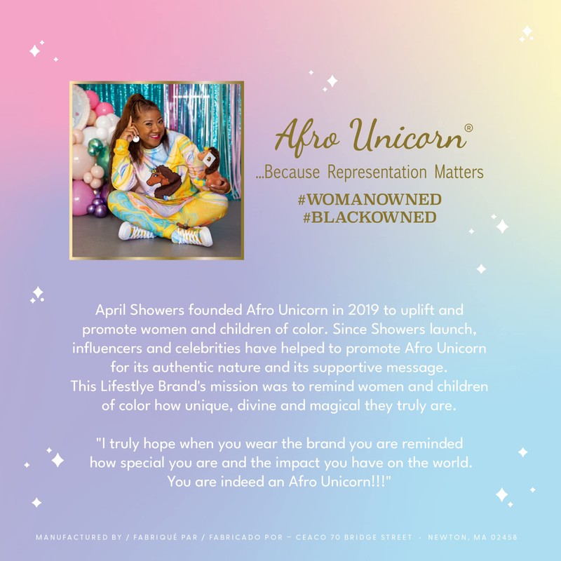 Ceaco - April Showers - Afro Unicorn - Unicorn Magic