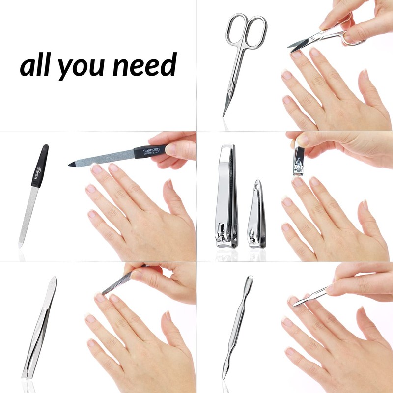 marQus Manicure Set 6 Pieces from Solingen Nail Care Set