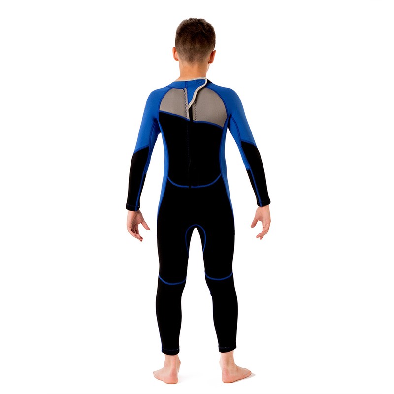 HISEA Neoprene One Pieces Long Sleeves Kid Boy Wetsuit Diving