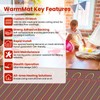 50 sqft HEATIT Warmmat Electric Radiant Self-adhesive Floor Heat Heating