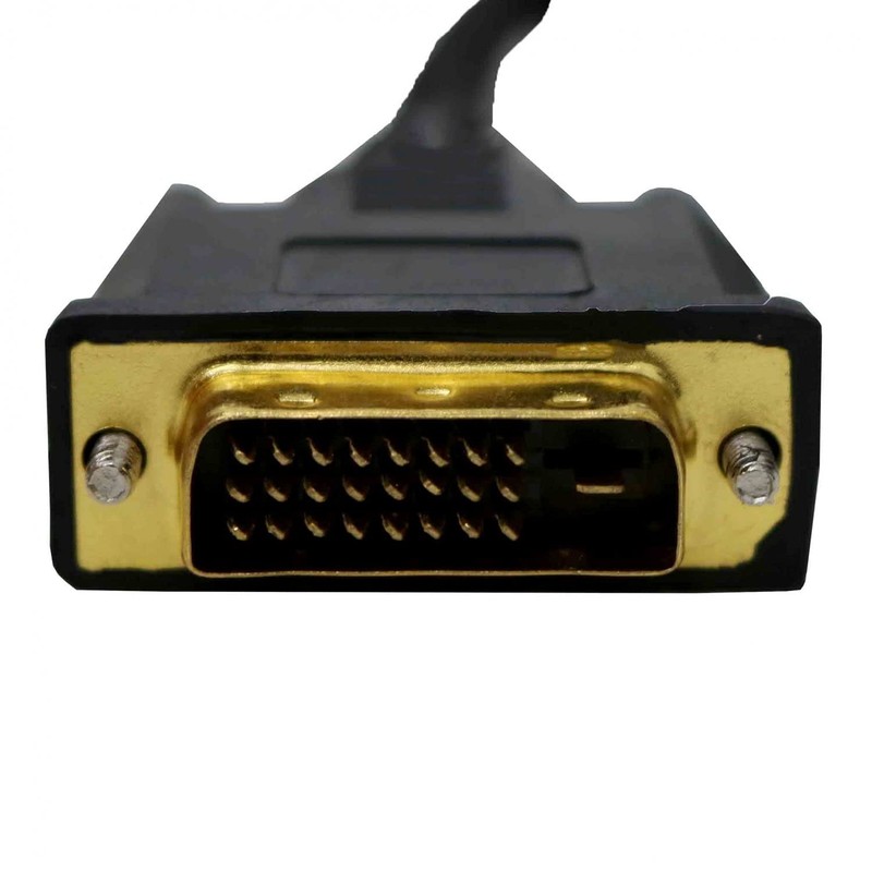 Oypla 1m DVI-D 24 + 1 Pin Male to Male