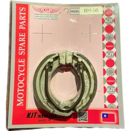 KJT Genuine Replacement Brake Shoe, Honda MotoKompo, Skye, Karen/S, Crajutact, Road Pal, Road Fox, Others BH-06 Brake Shoe