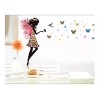 DaraBaby Hada De Pie Con Mariposas, Vinil Decorativo