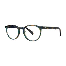 Scojo New York 'The Gershwin' Reading Glasses, Handmade Readers For Men And Women, Scratch Resistant, Teal Tortoise - 1.25 X