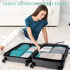 See Through Expandable Compression Packing Cubes, Mesh Travel Packing Cubes