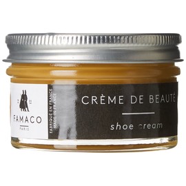 Famaco unisex-adult Cream Shoe Treatments and Polishes, Brown (Tan Natural), 50.00 ml
