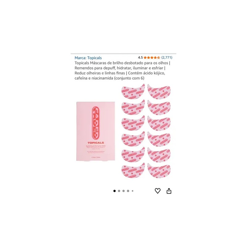 Topicals Faded Under Eye Brightening | Clearing Pf06mx11
