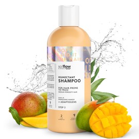 So!Flow Moisturising shampoo for medium porosity - with aloe and panthenol, deeply nourishes, strengthens and smooths for healthy hair