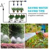 Irrigation 230FT Drip Irrigation System,1/4" Quick Connect Automatic Garden Watering