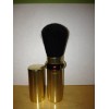 Clarins Powder Brush In Gold Collapsible Case New No Box