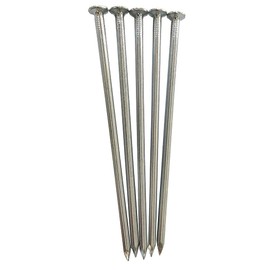 Metal Edging Nails; 6-Inch 36 Pcs Landscape Edging Anchoring Spikes for Paver Edging, Weed Barriers, Turf, House Construction, Carpentry Nail, Tent, Anchoring Stakes (36-6in)